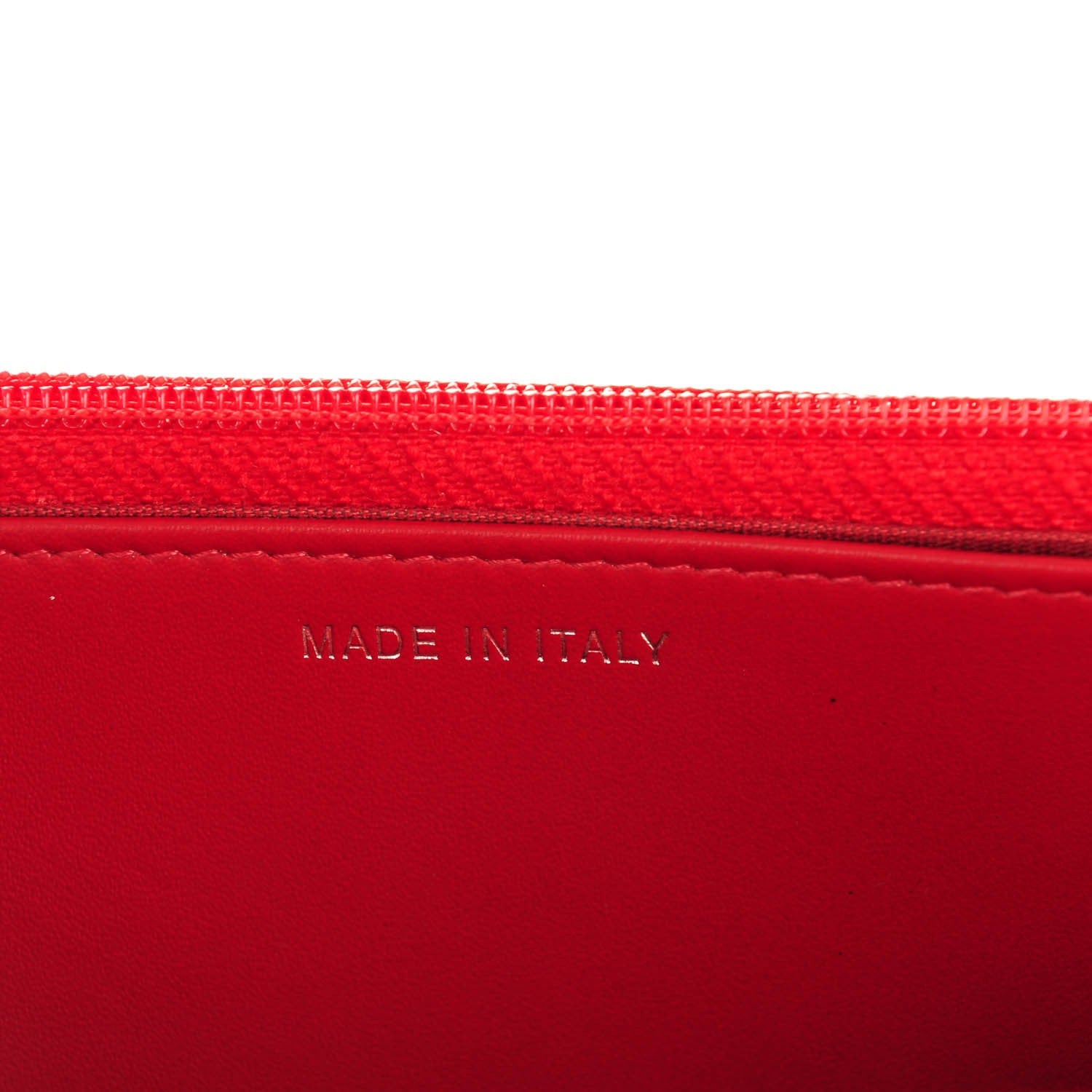 Chanel Lambskin Quilted Coco Boy Wallet On Chain WOC Red 7 of 8
