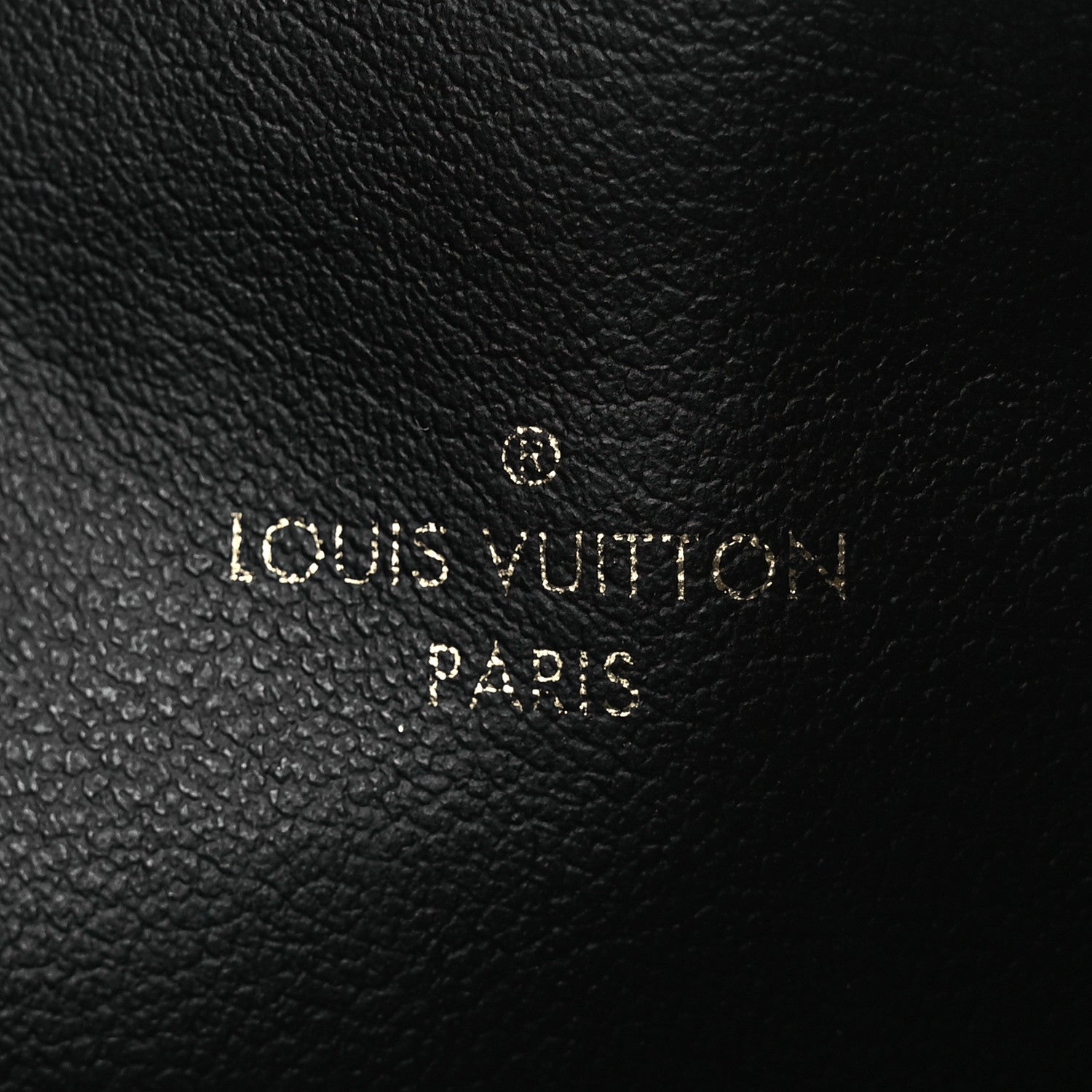 Louis Vuitton Empreinte Monogram Giant Felicie Pochette Black Beige 11 of 16