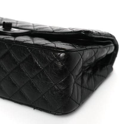 Chanel Aged Calfskin Quilted 2.55 Reissue 225 Flap So Black 9 of 9