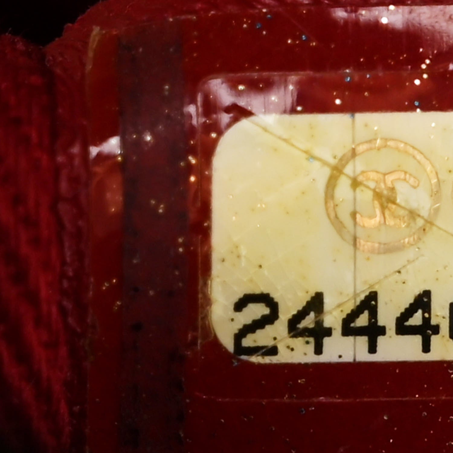 Chanel Calfskin Chevron Quilted Medium Coco Handle Flap Black 7 of 16