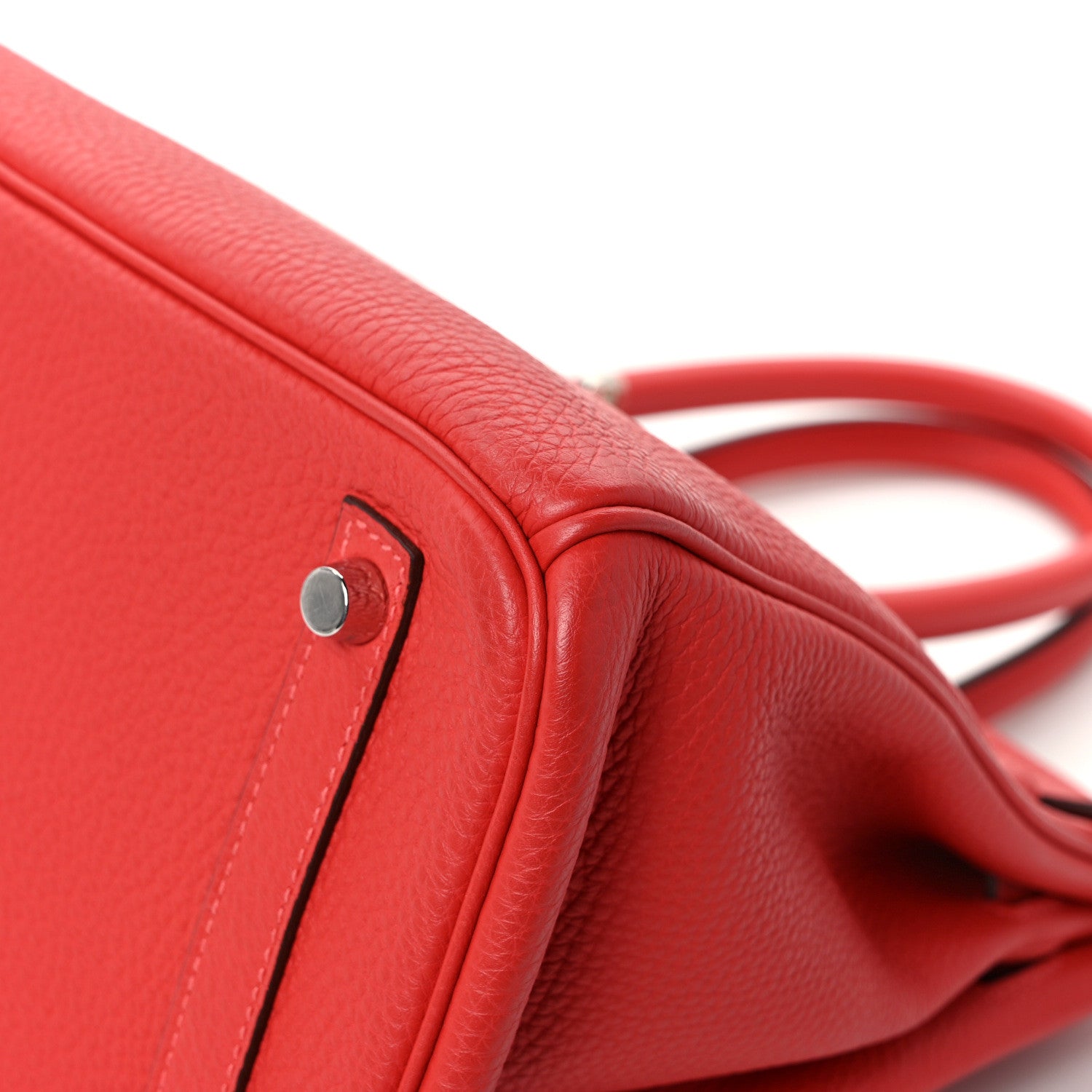 Hermes Togo Birkin 30 Rouge Pivoine 11 of 14