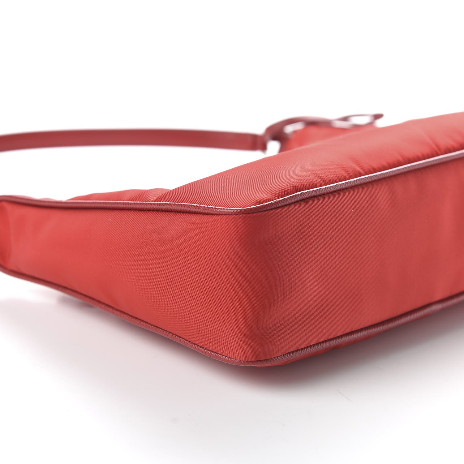 Prada Re-Nylon Saffiano Mini Re-Edition 2005 Bag Rosso 6 of 9