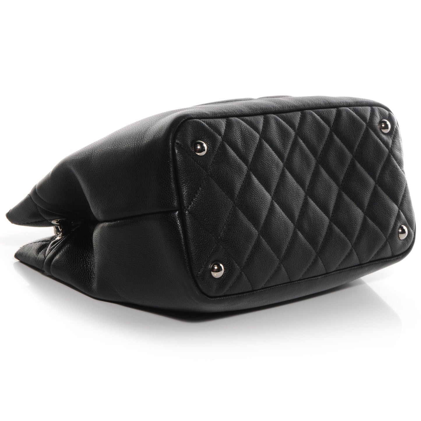 Caviar Large CC Timeless Soft Tote Black