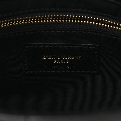 Saint Laurent Lambskin Patchwork Monogram Medium Jamie Black 6 of 9