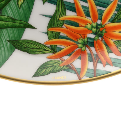 Hermes Porcelain Passifolia Dessert Plate N°1 Set of 2 6 of 8