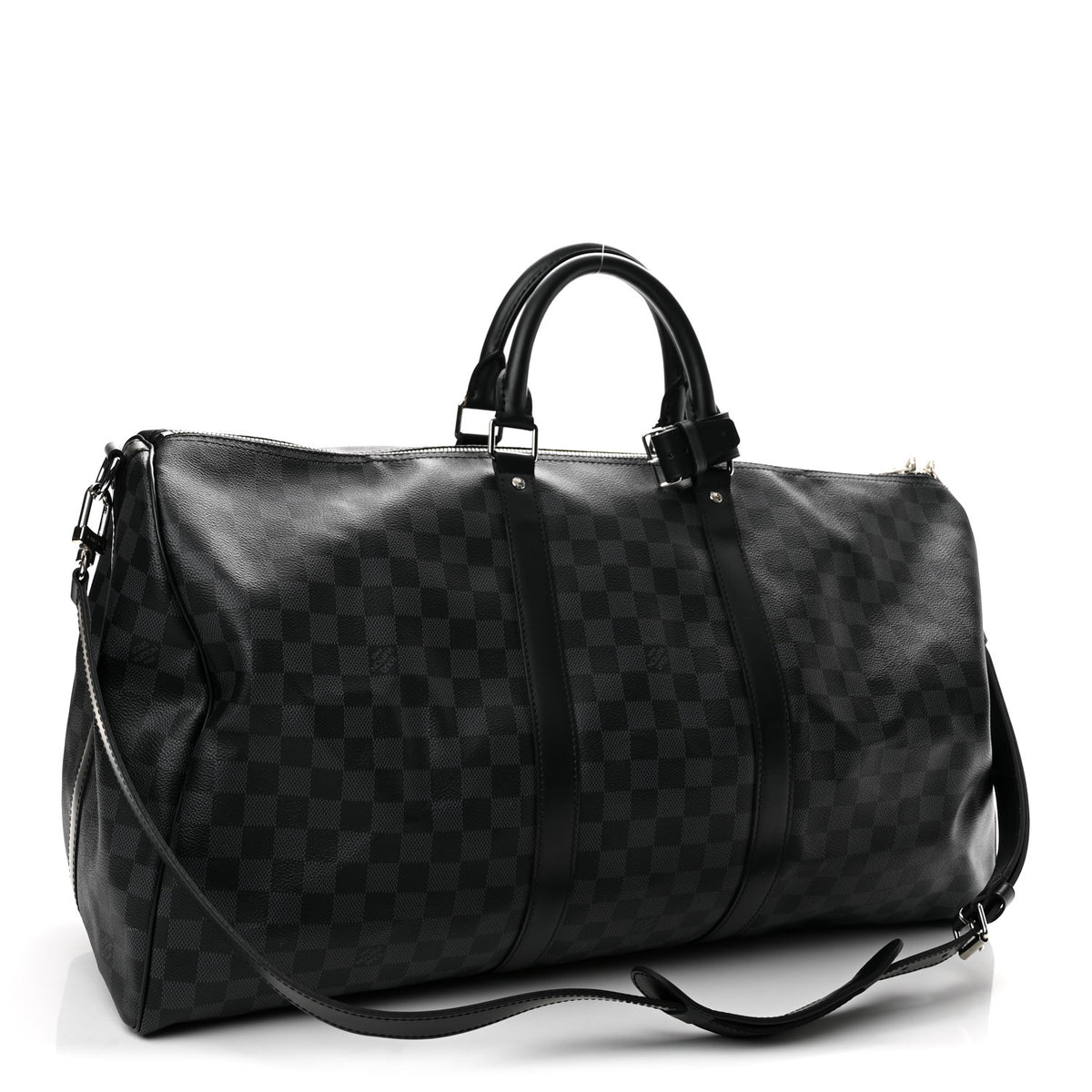Damier Graphite Keepall Bandouliere 55