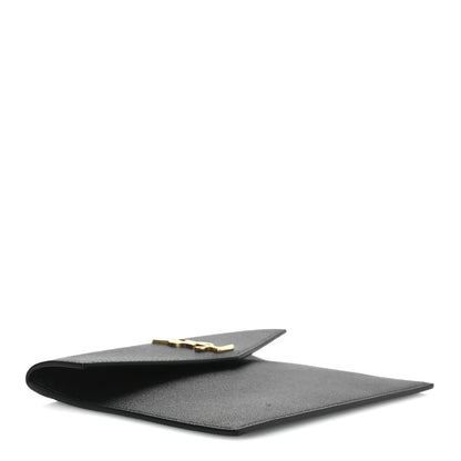 Saint Laurent Grain De Poudre Uptown Baby Pouch Black 4 of 10