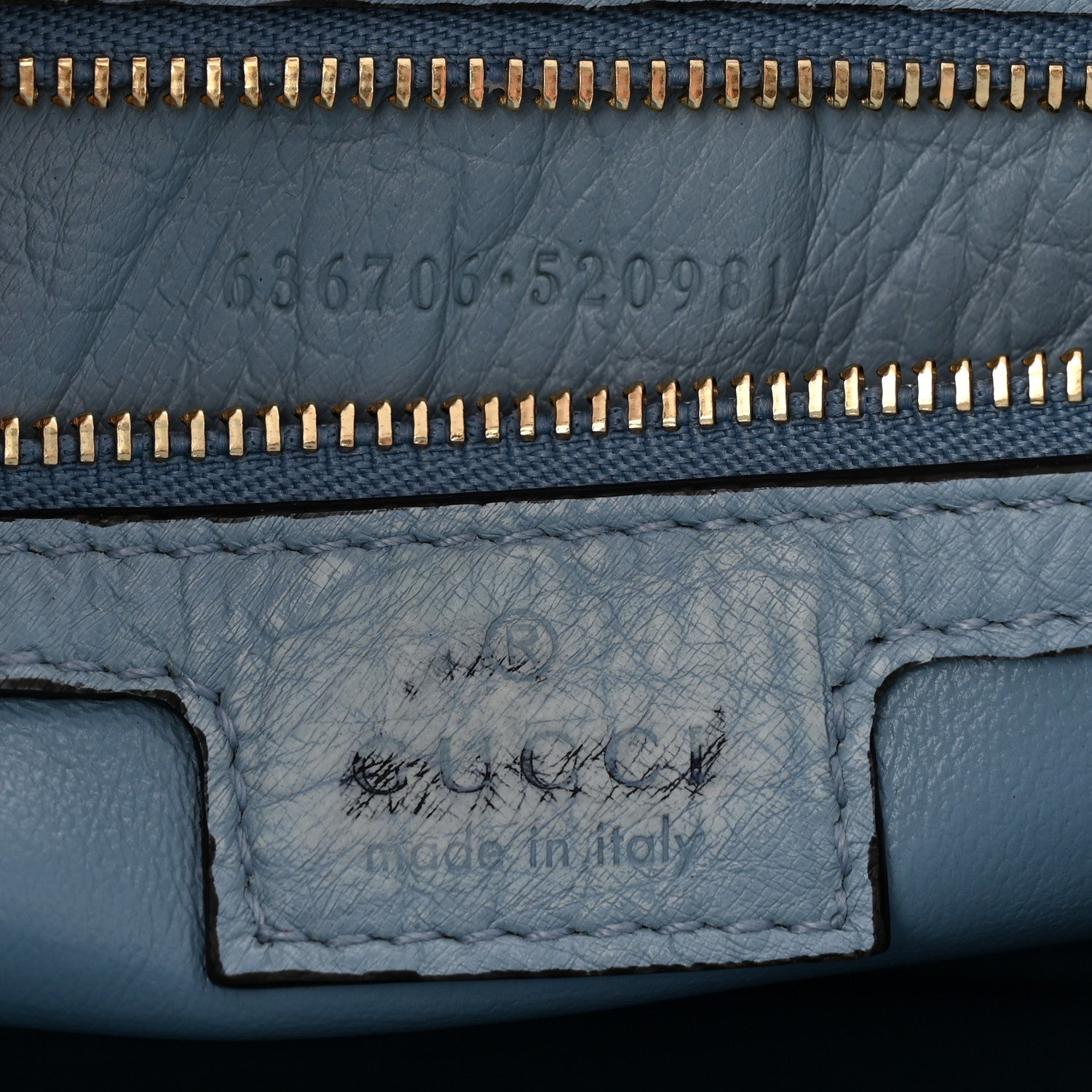 Gucci Snakeskin Ostrich Calfskin Small Jackie 1961 Hobo Blue Multicolor 6 of 10