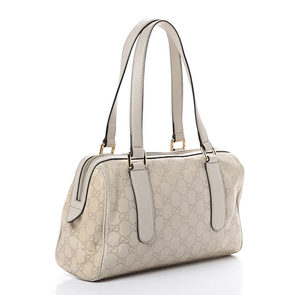 Gucci Guccissima Small Boston White 2 of 15