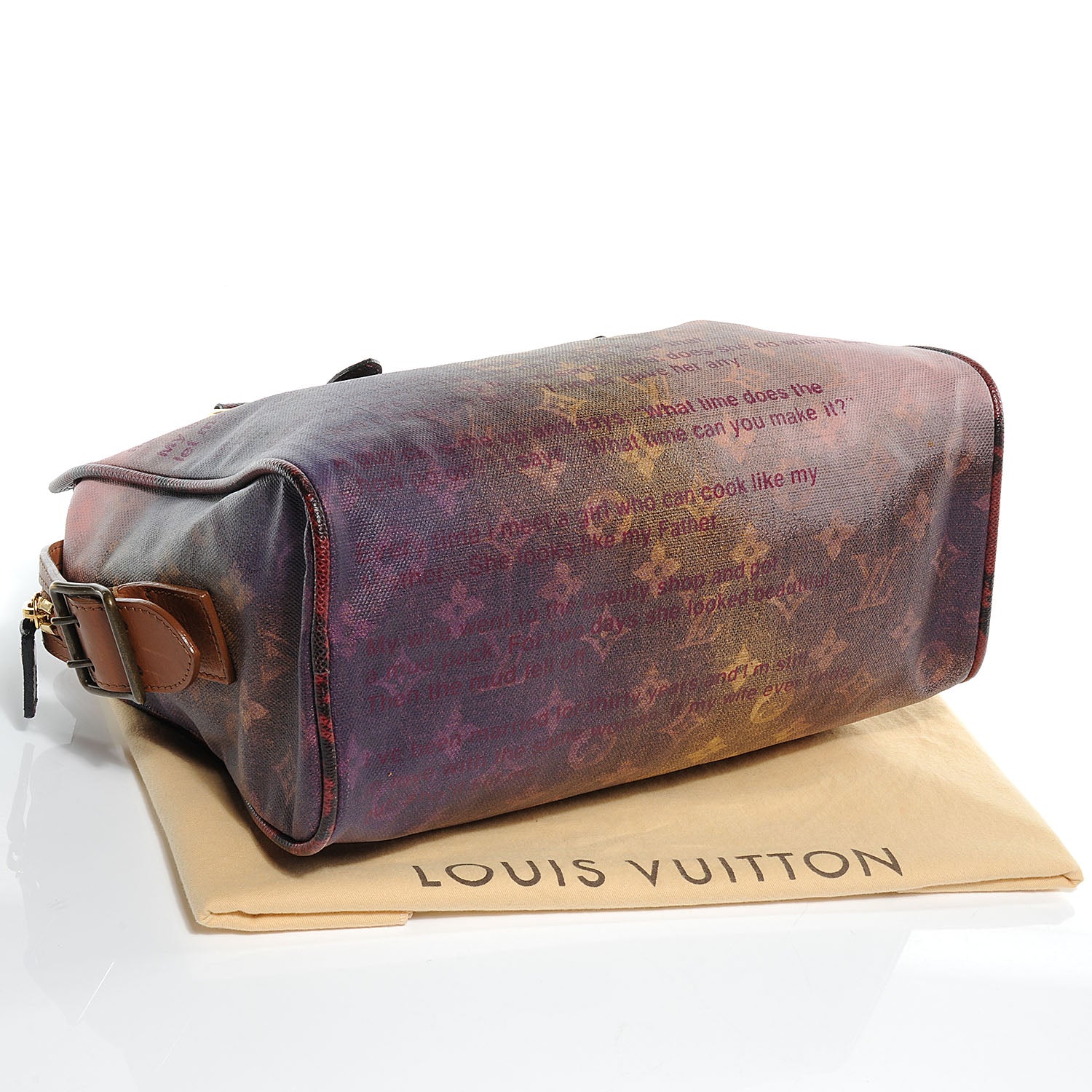 Louis Vuitton Richard Prince Graduate Jokes Bag 4 of 7