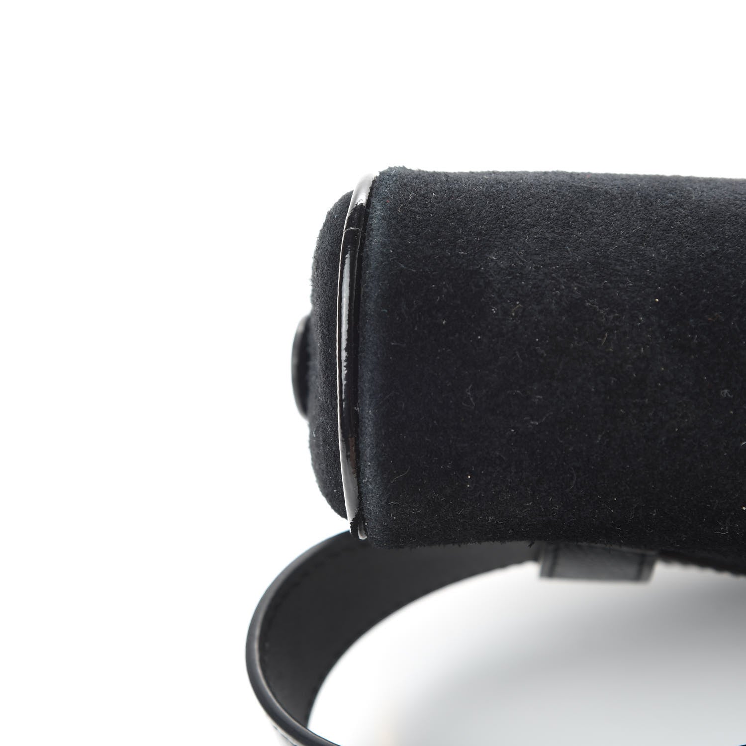 Gucci Suede Small Ophidia Belt Bag 85 34 Black 12 of 13