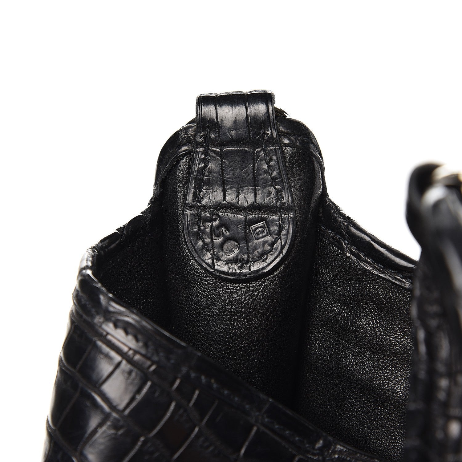 Hermes Matte Niloticus Crocodile Vespa TPM Black 6 of 7