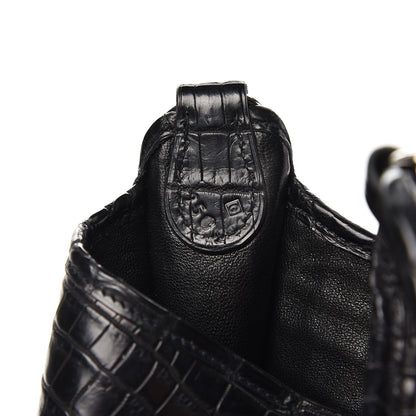 Hermes Matte Niloticus Crocodile Vespa TPM Black 6 of 7