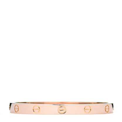 Cartier 18K Pink Gold LOVE Bracelet 17 3 of 5