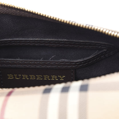 Burberry Haymarket Check Small Chester Bowling Bag Chocolate 13 of 16