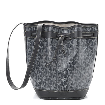 Goyard Goyardine Petit Flot Bucket Bag PM Grey 1 of 9