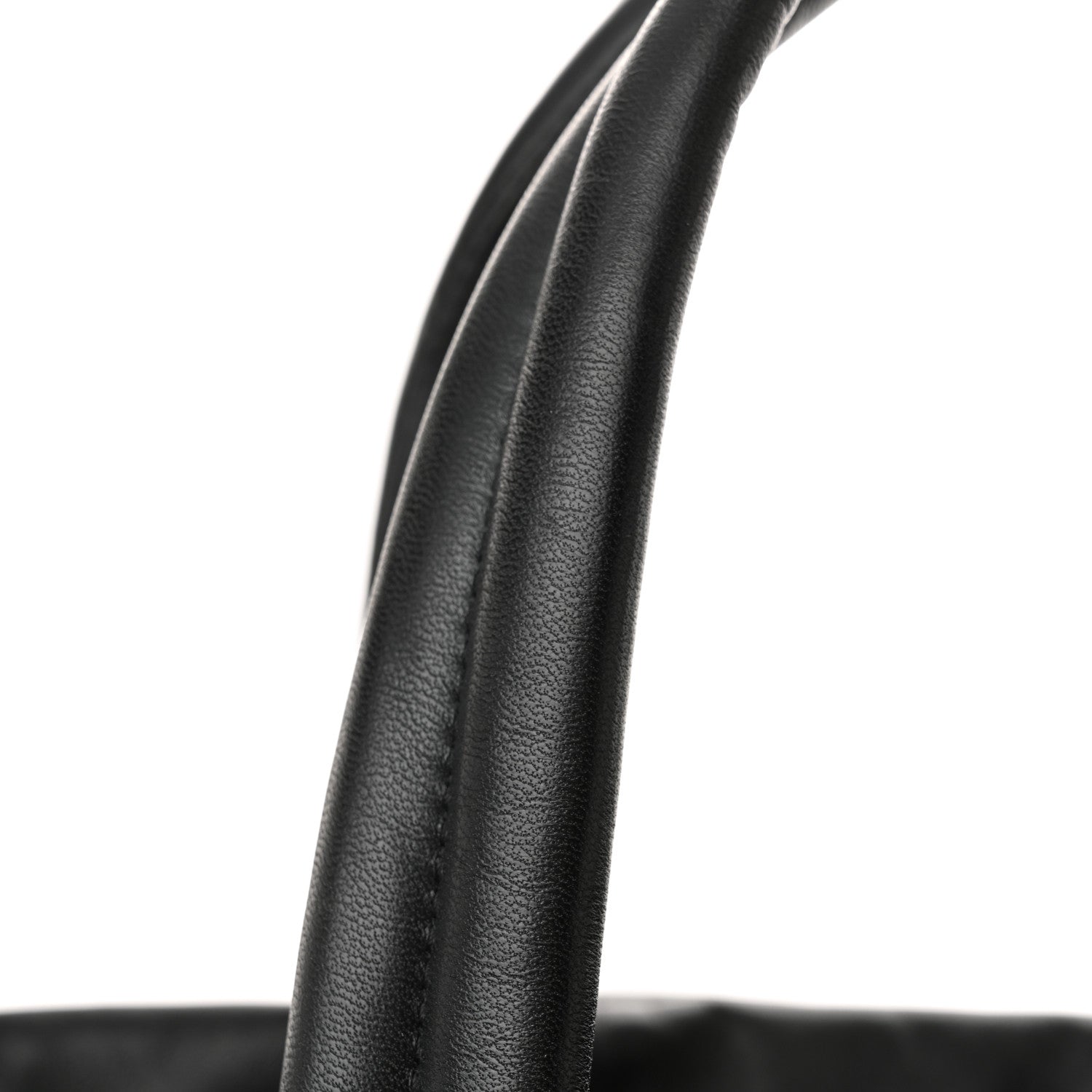 Saint Laurent Lambskin Wide Puffer Tote Black 10 of 10