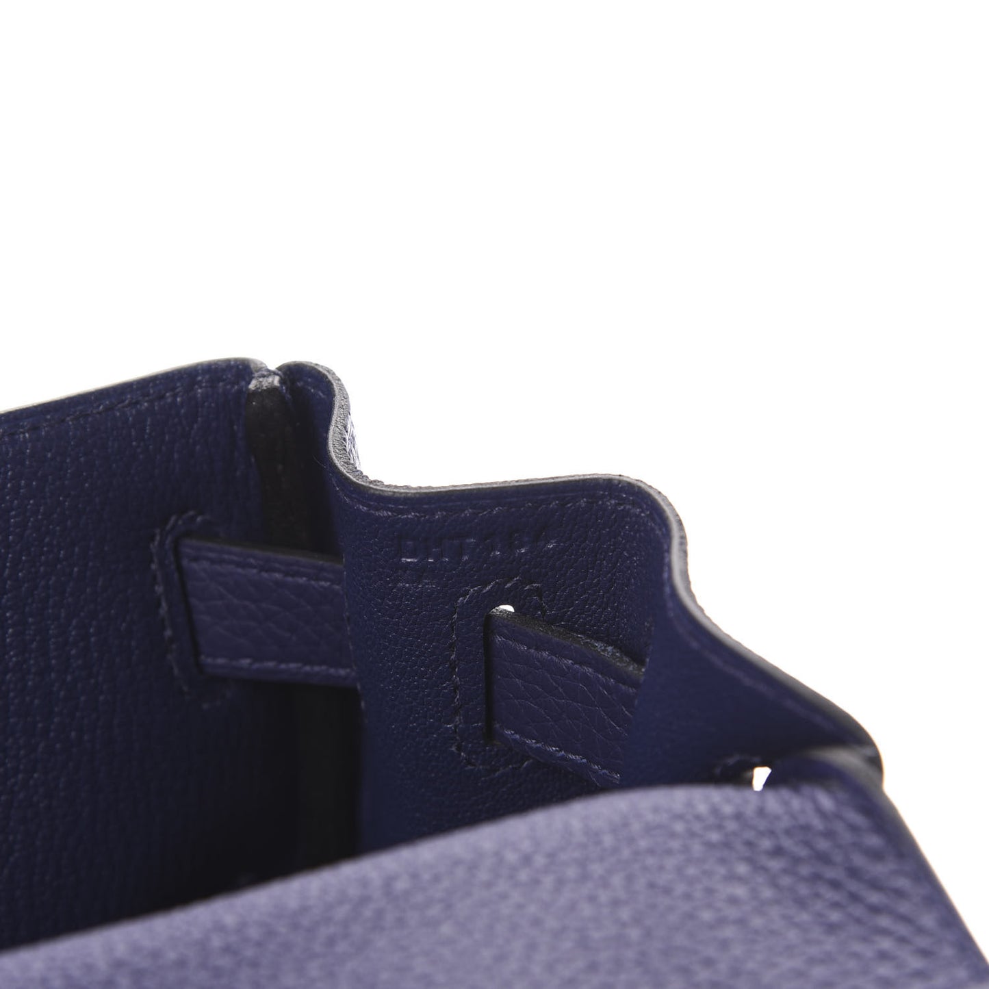 Togo Kelly Retourne 28 Bleu Encre
