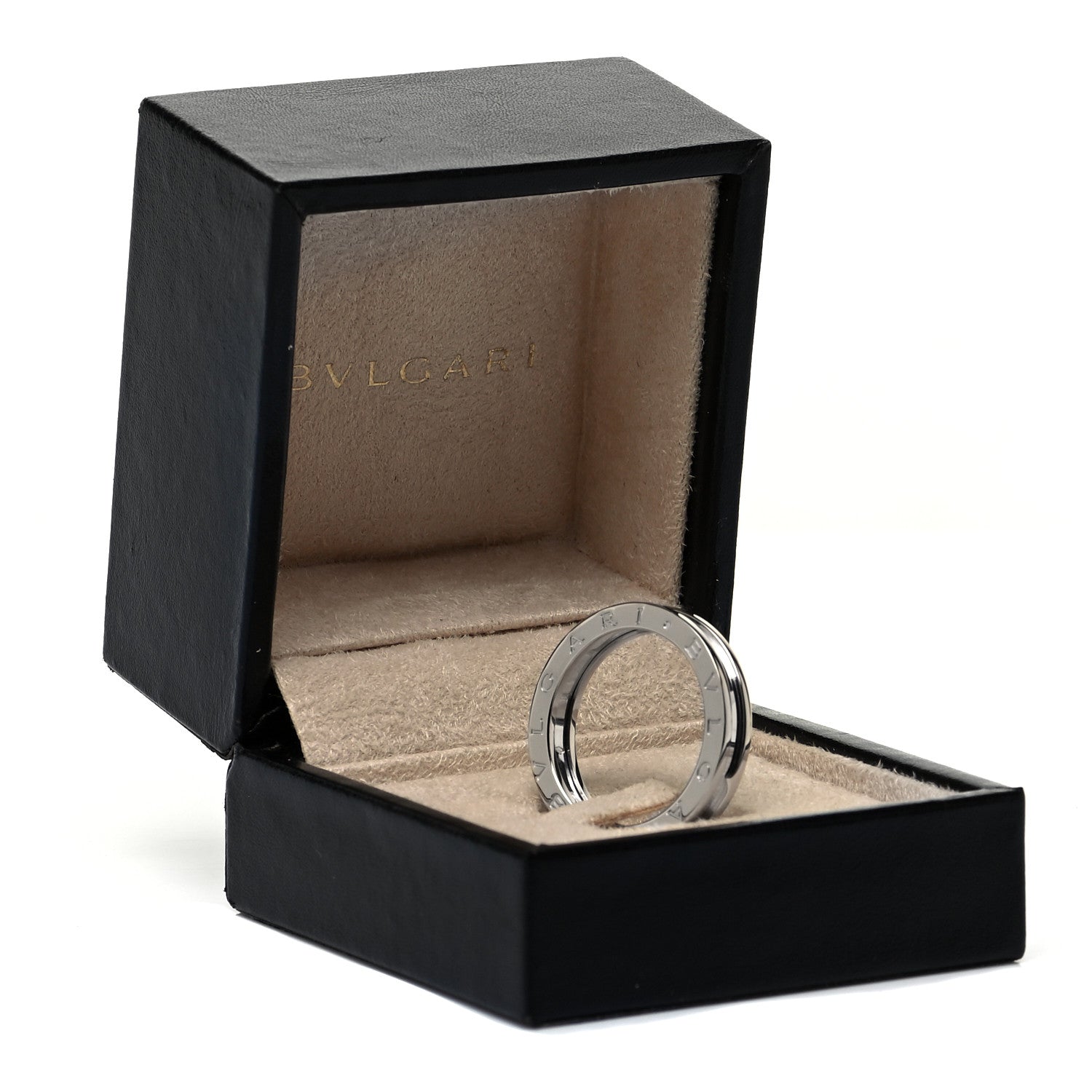 Bulgari 18K White Gold B.Zero1 One-Band Ring 65 11 5 of 5