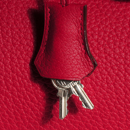 Hermes Togo HAC Birkin 32 Rouge 23 of 25