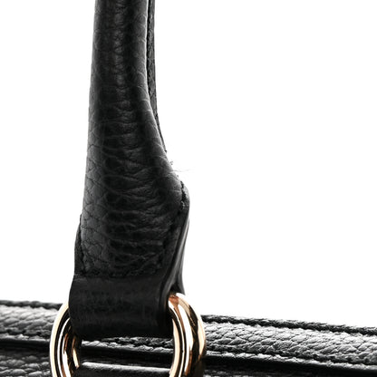 Gucci Dollar Calfskin GG Charm Satchel Black 20 of 20