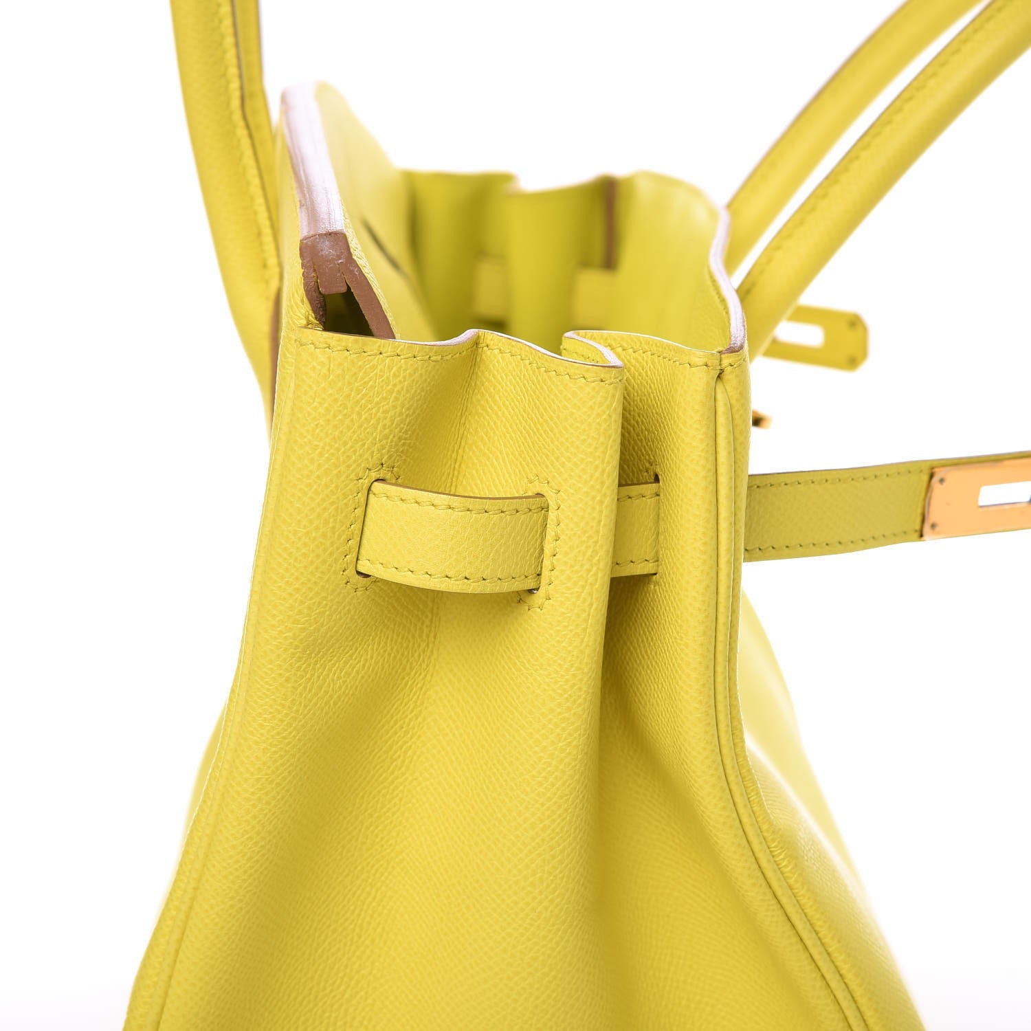 Hermes Epsom Birkin 35 Lime 30 of 35