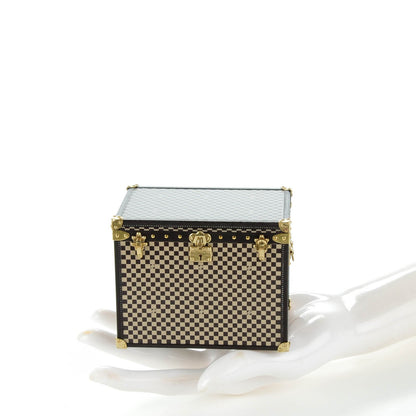 Louis Vuitton Damier 1895 Ladies Hat Trunk Mini Malle Chapeaux Jewelry Box 2 of 8