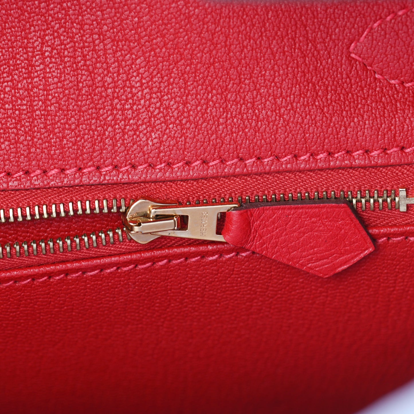 Epsom Birkin 30 Rouge Casaque