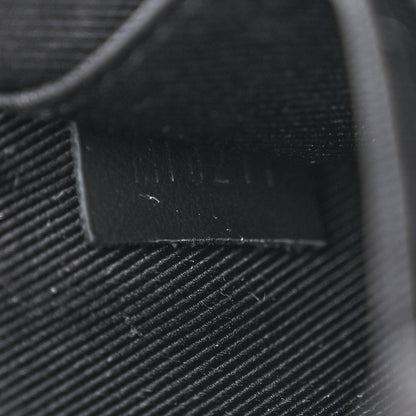 Louis Vuitton Grained Calfskin Aerogram Phone Pouch Black 7 of 11