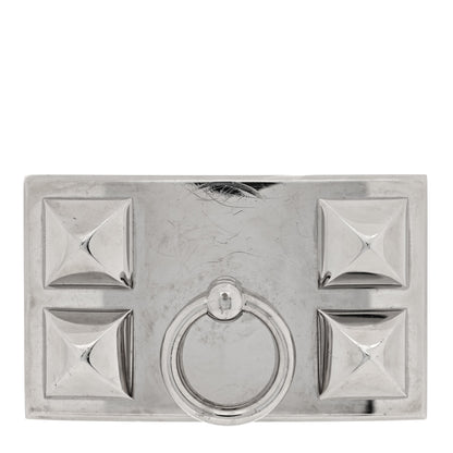Hermes Palladium Collier de Chien 32mm Belt Buckle 1 of 3