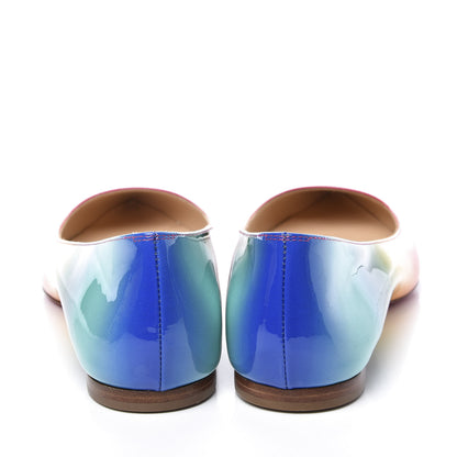Christian Louboutin Patent Rainbow Ballalla Flats 36 Multicolor 7 of 10