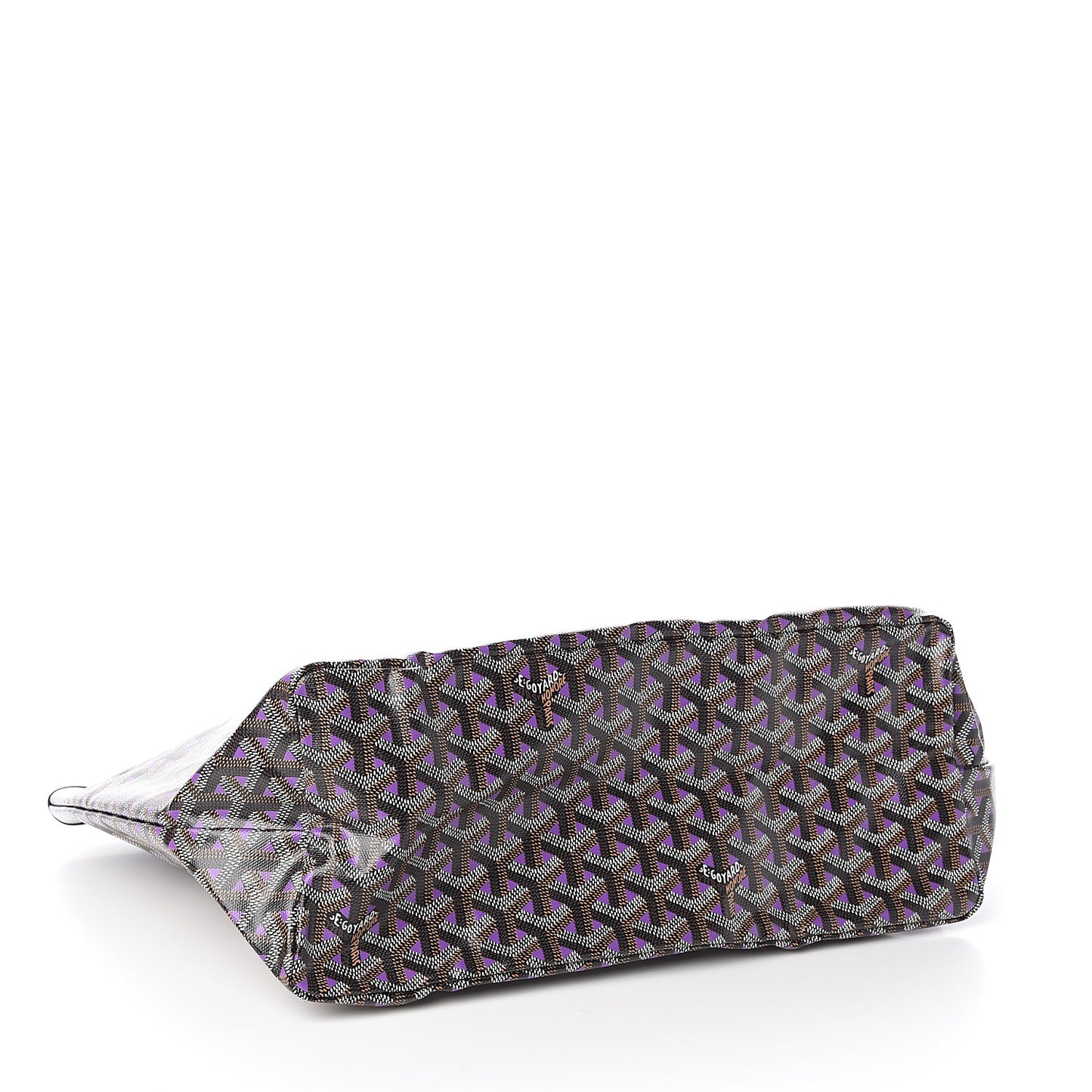 Goyardine Saint Louis Claire Voie PM Black Violet