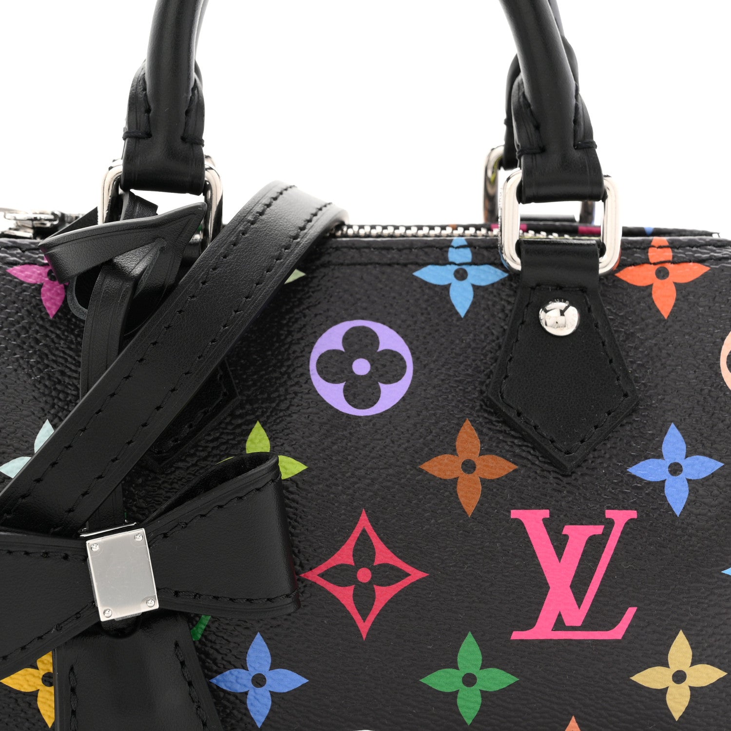 Louis Vuitton LV X TM Monogram Multicolor Nano Speedy Black 7 of 10