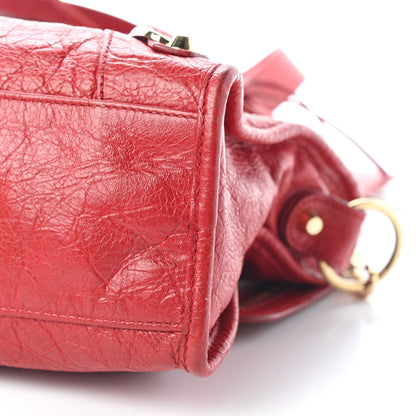 Balenciaga Agneau Classic Gold Hardware S City Rouge Groseille 9 of 9