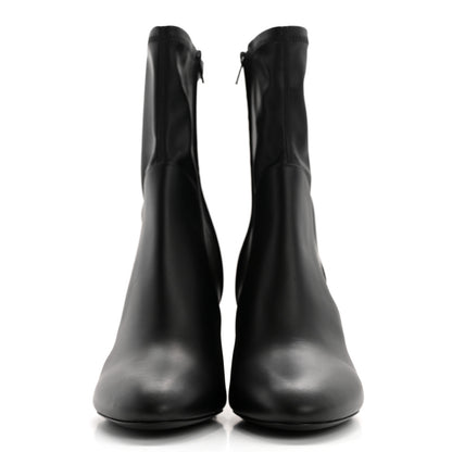 Louis Vuitton Calfskin Uniformes Silhouette Ankle Boots 39 Black 2 of 8