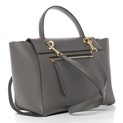 Celine Grained Calfskin Mini Belt Bag Grey 3 of 10