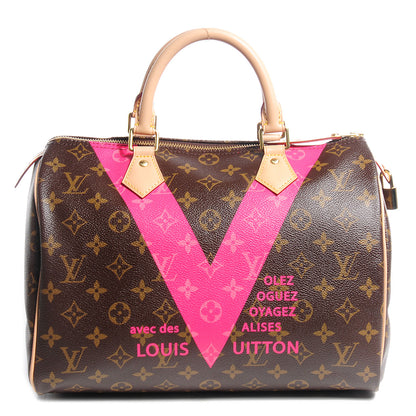 Louis Vuitton Monogram Speedy 30 V Grenade 1 of 8