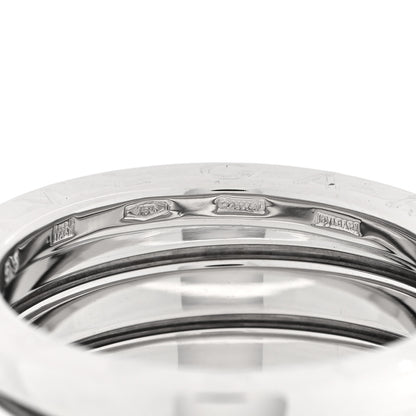 Bulgari 18K White Gold B.Zero1 Three-Band Ring 53 6.5 4 of 5
