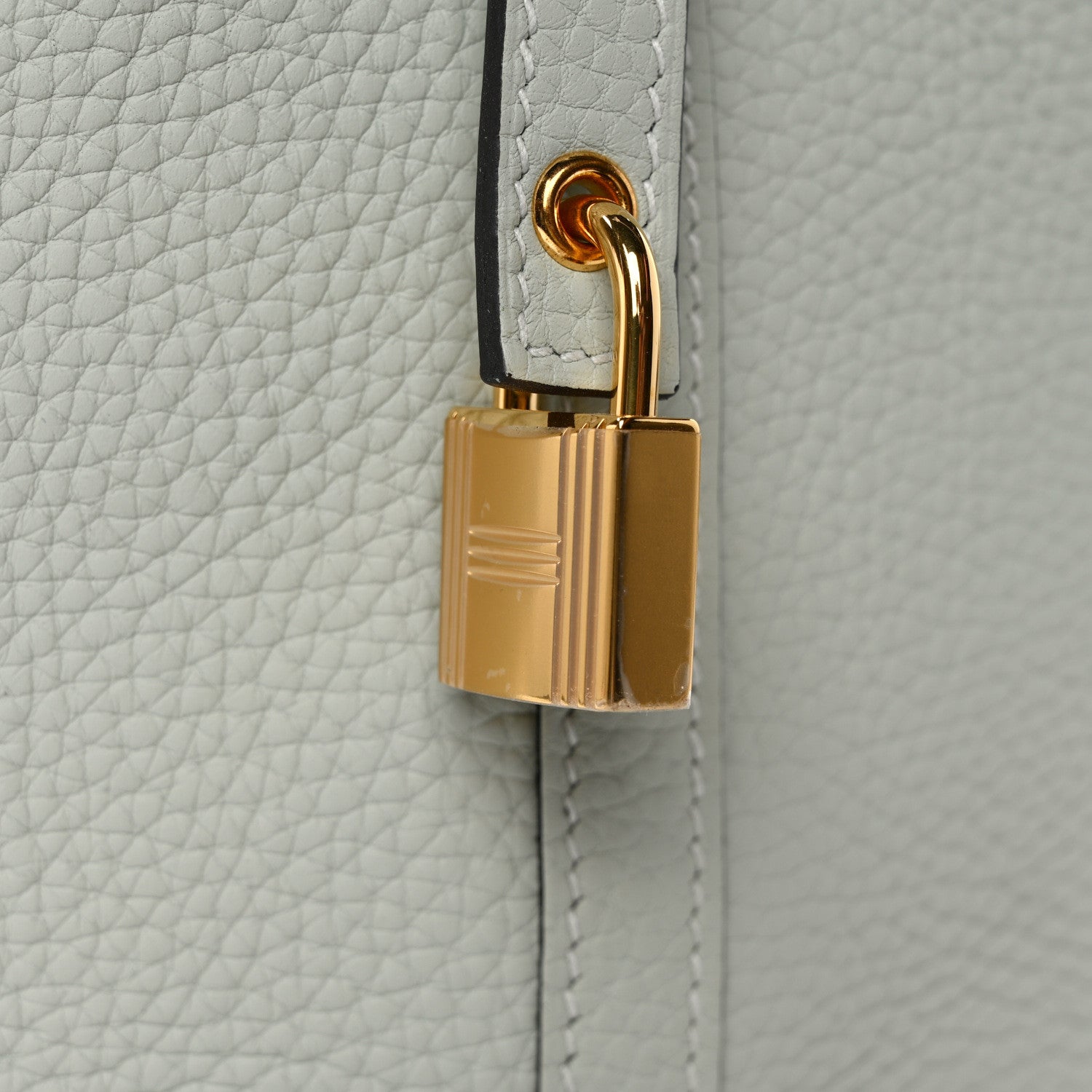 Hermes Taurillon Clemence Picotin Lock 18 PM Gris Neve 12 of 12