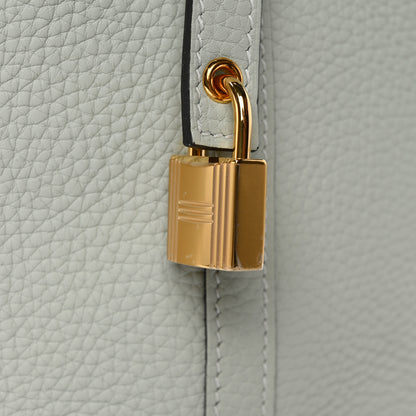 Hermes Taurillon Clemence Picotin Lock 18 PM Gris Neve 12 of 12