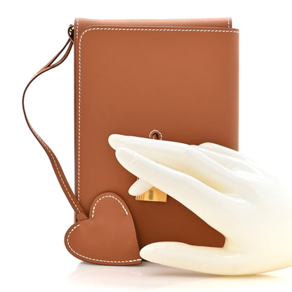 Hermes Swift Secret Notebook Cover Gold Chai Craie 2 of 10