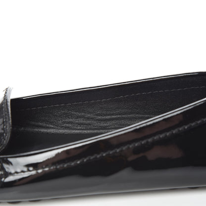 Louis Vuitton Patent Calfskin Oxford Loafers 36 Black 12 of 14