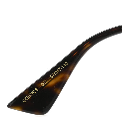 Gucci Web Aviator Sunglasses GG0062S Green Red 6 of 7