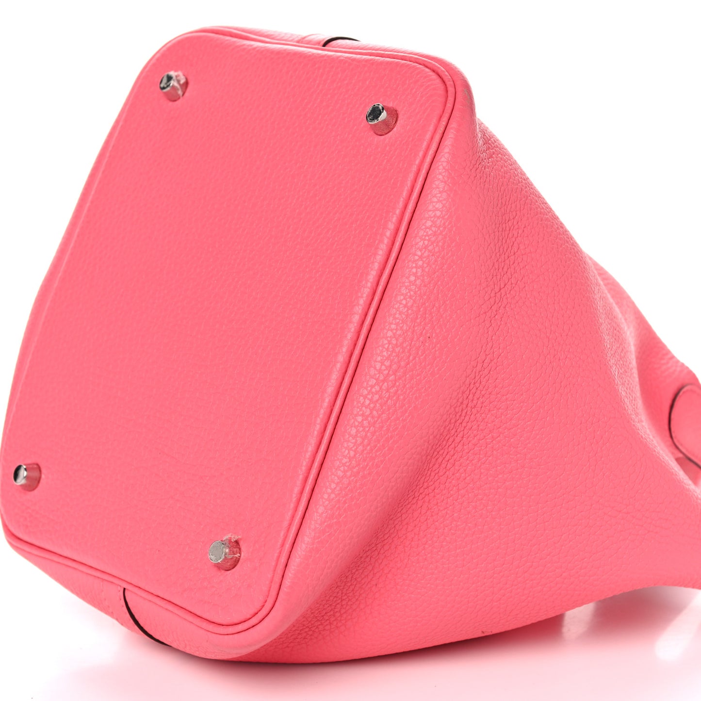 Taurillon Clemence Picotin Lock 22 MM Rose Azalee
