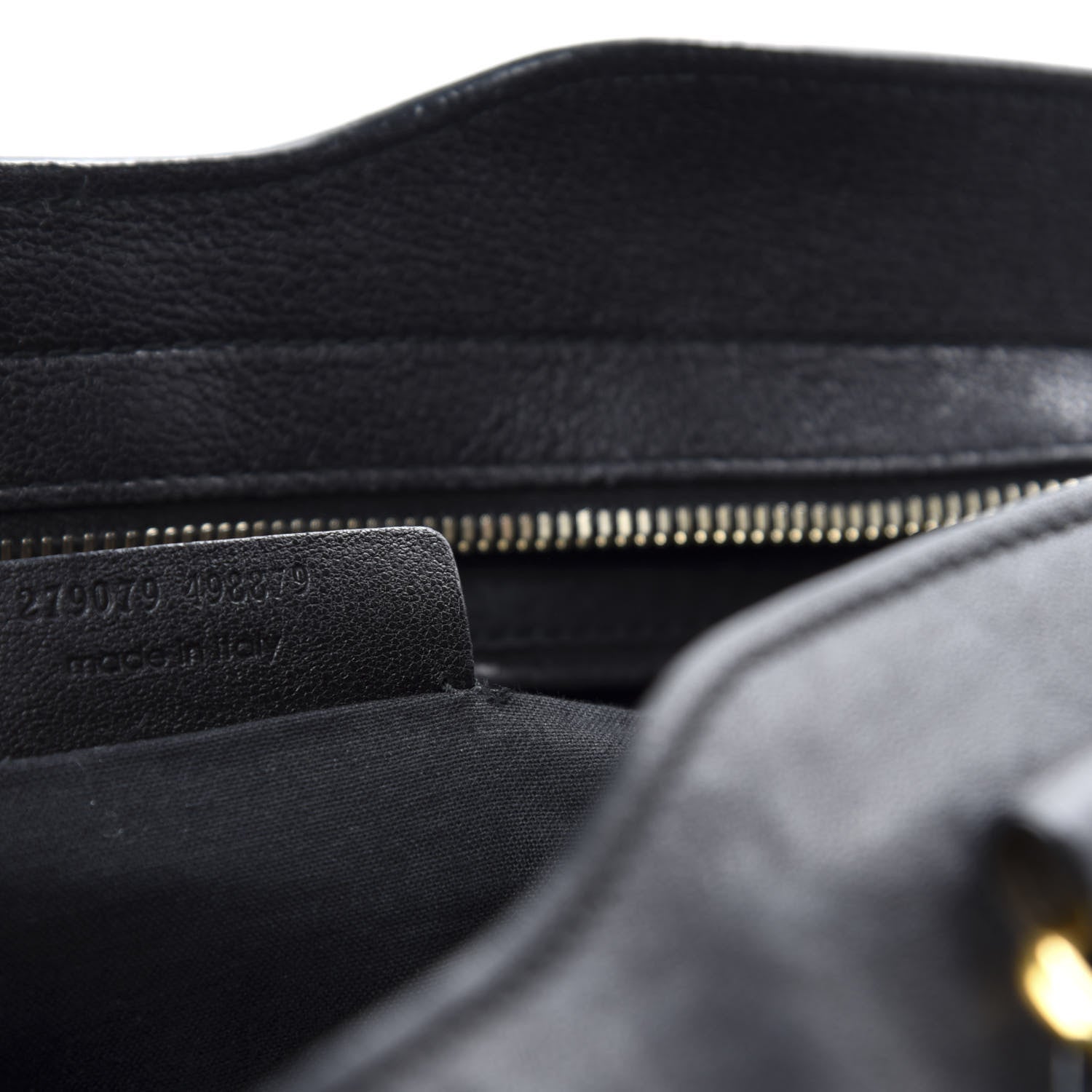 Saint Laurent Sheepskin Large Cabas ChYc Grey 15 of 16