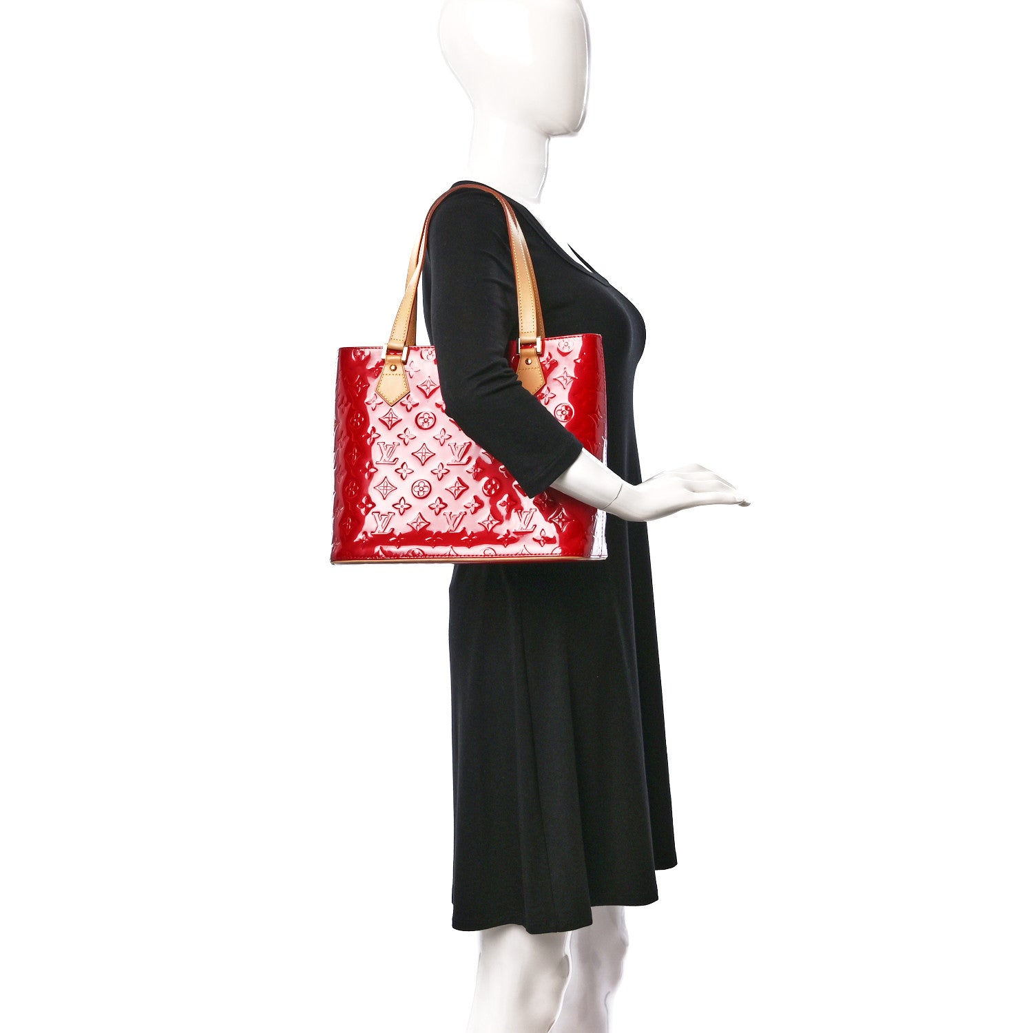 Louis Vuitton Vernis Houston Pomme D'Amour 2 of 8