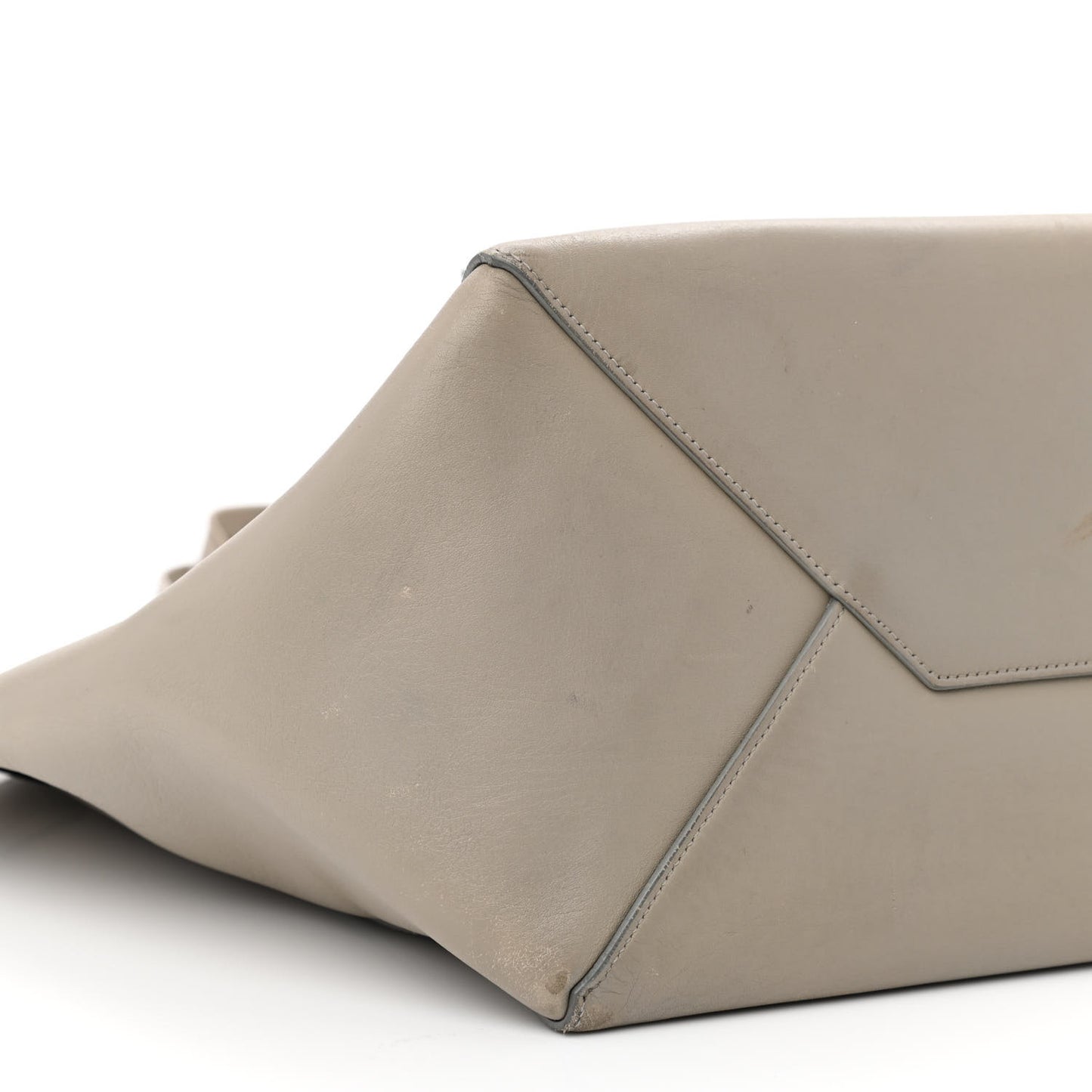 Smooth Calfskin Small Belt Cabas Phantom Taupe