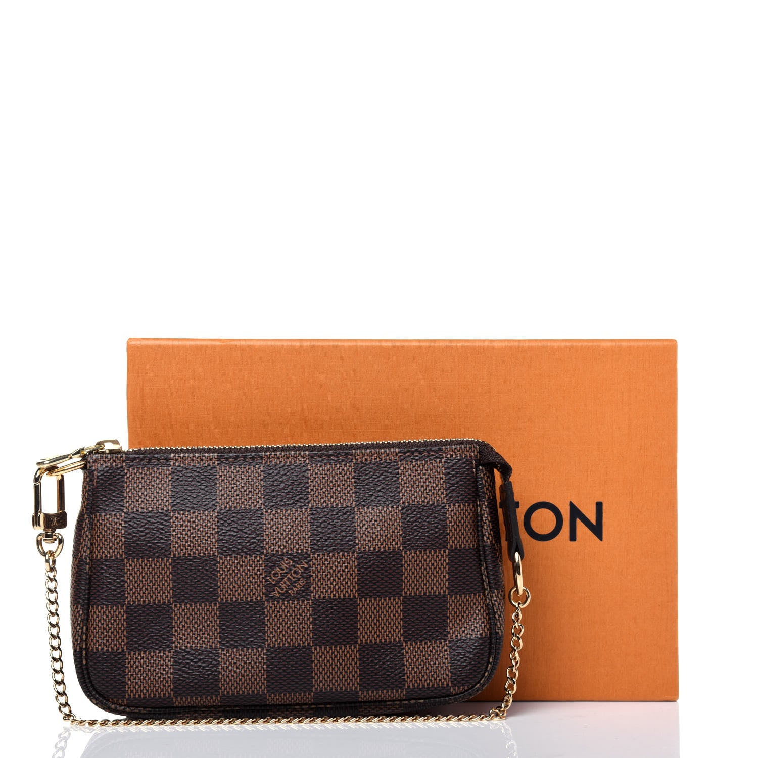 Louis Vuitton Damier Ebene Mini Pochette Accessories 12 of 12