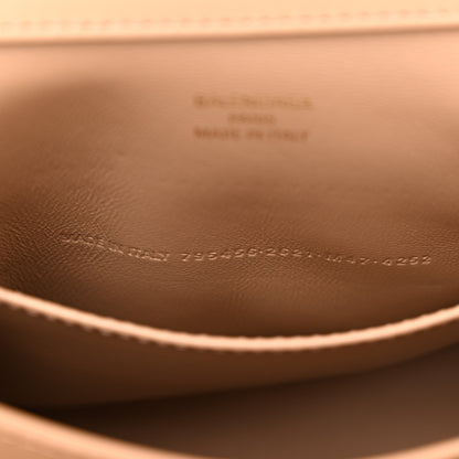 Balenciaga Natural Smooth Calfskin Mini Rodeo Top Handle Handbag Latte 7 of 10