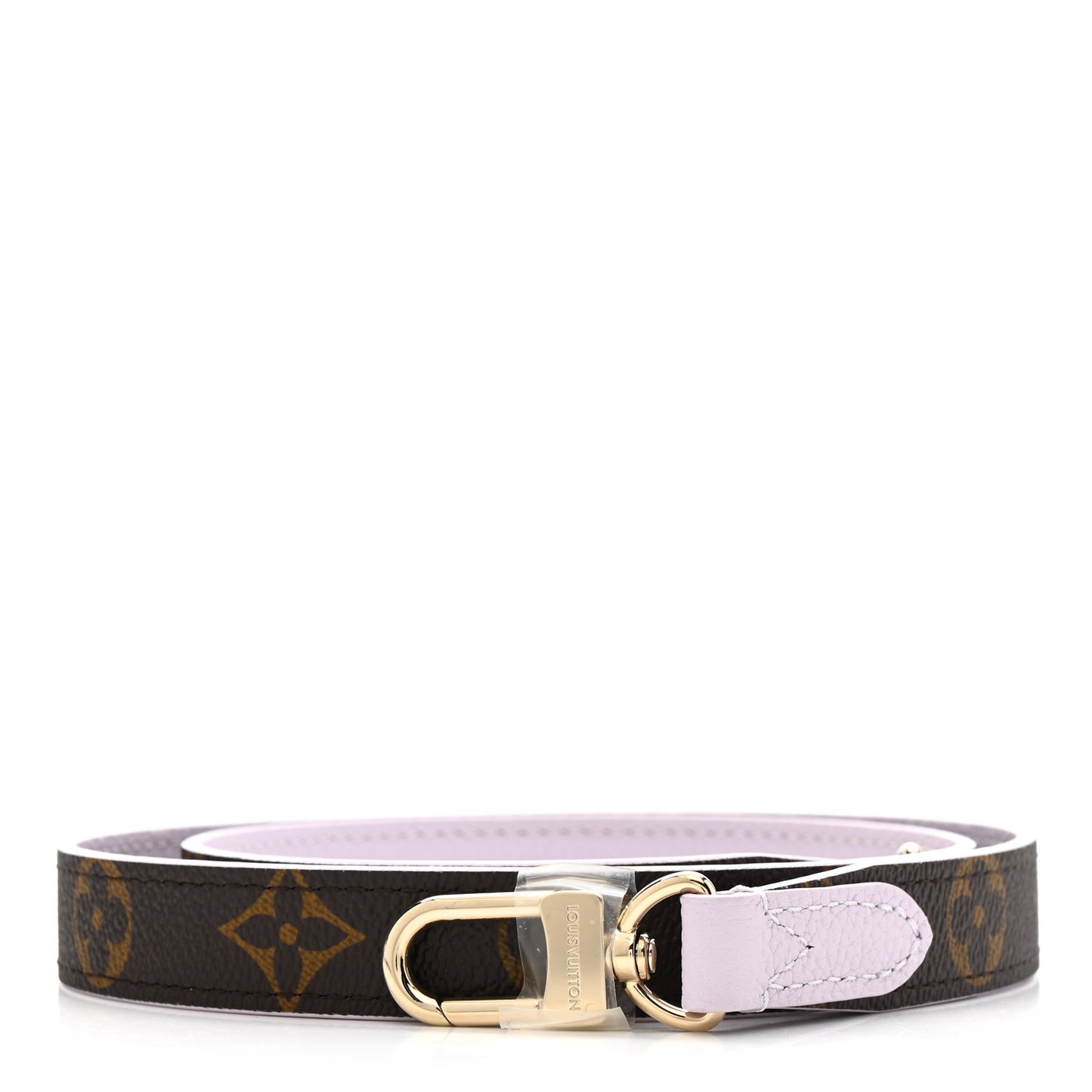 Monogram Neverfull Inside Out Bandouliere BB Shoulder Strap Misty Lilac
